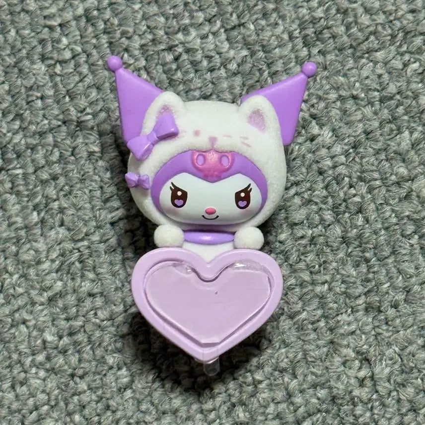 [BUNJANG] Sanrio Kuromi "Peeking Cat" Figure / 야옹이 까꿍 피규어 시리즈 산리오 쿠로미 히퍼 미사용 새 상품