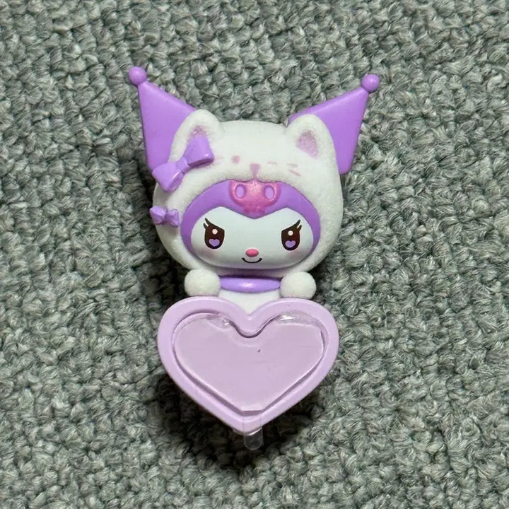 [BUNJANG] Sanrio Kuromi "Peeking Cat" Figure / 야옹이 까꿍 피규어 시리즈 산리오 쿠로미 히퍼 미사용 새 상품