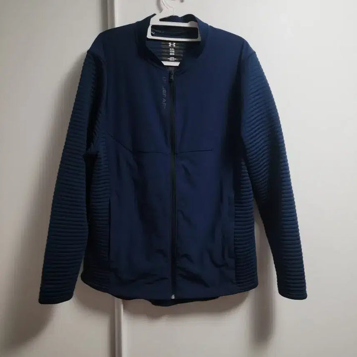 [BUNJANG] Under Armour Navy Warm-up Jacket / 언더아머 네이비 웜업 자켓