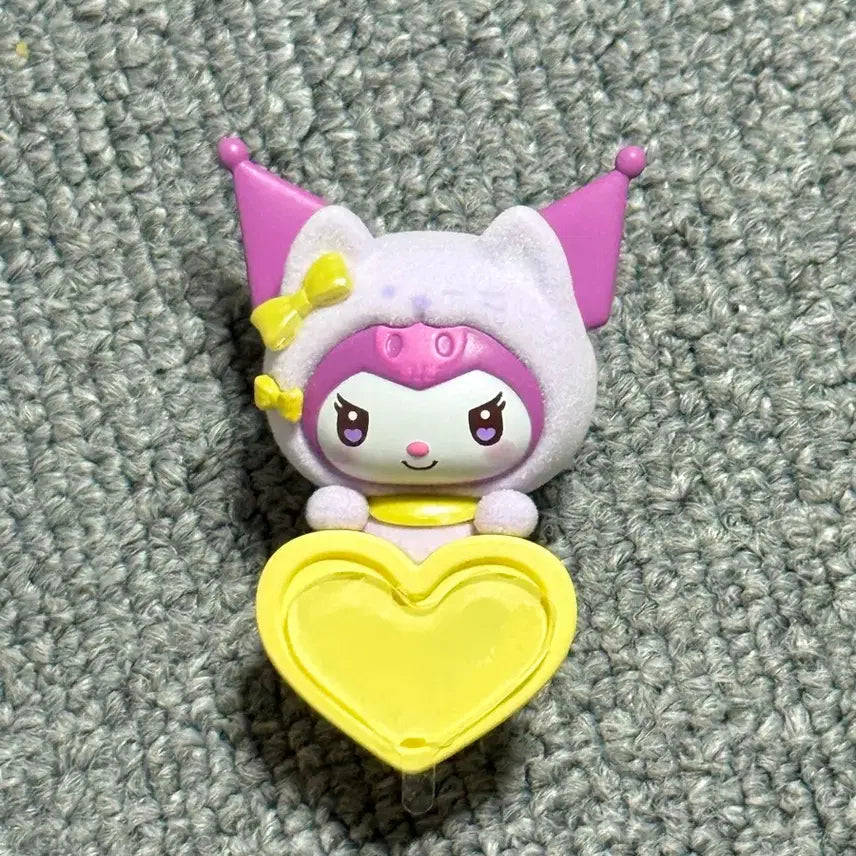 [BUNJANG] Sanrio Kuromi Peeking Figure / 야옹이 까꿍 피규어 시리즈 산리오 쿠로미 히퍼 미사용 새 상품