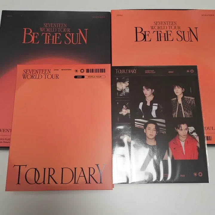 [BUNJANG] SEVENTEEN Be The Sun World Tour DVD Bundle Set / 세븐틴 비더썬 월드투어 dvd 디지털코드 투어다이어리 양도