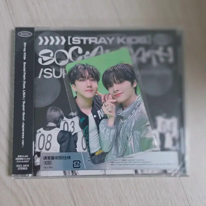 [SOLD OUT] 스트레이키즈 일본 소셜패스 미개봉 통상반 + 창빈 아이엔 유닛 포카