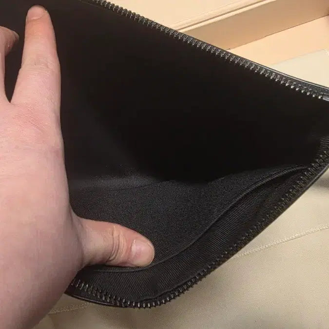 [BUNJANG] Louis Vuitton Monogram Eclipse To Go Clutch Bag / 정품 A+루이비통 블랙 모노그램 투고 클러치 백