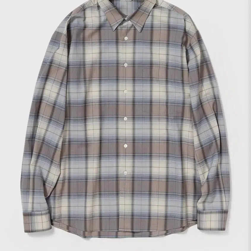 [SOLD OUT] [26SS] SUPER LIGHT WOOL CHECK SHIRT