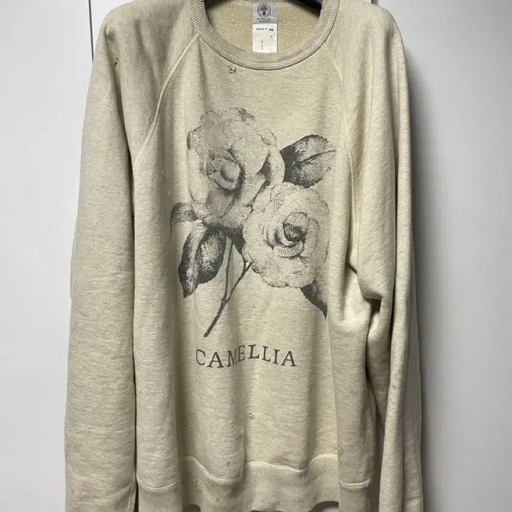 [BUNJANG] Saint Michael Camellia Raglan Sweatshirt XL / [XL] 세인트미카엘 카멜리아 스웻