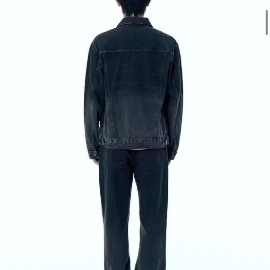 [SOLD OUT] 플랙 그라데이션 스트레이트 데님팬츠 T21 그레이 새상품
