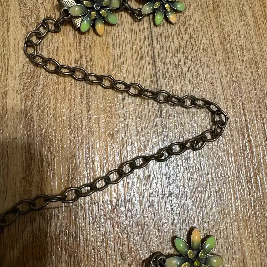 [BUNJANG] Antique Daisy Chain Belt / 엔틱 데이지 체인벨트