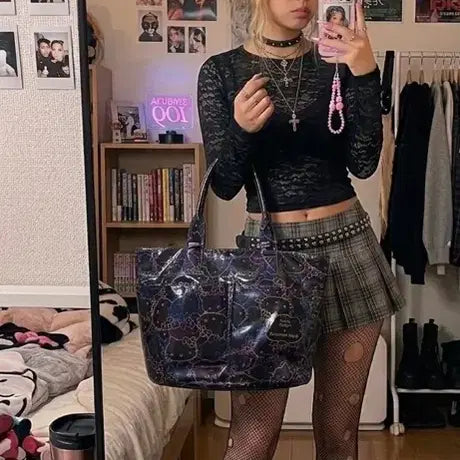 [BUNJANG] Samantha Vega x Hello Kitty Collaboration Tote Bag / 사만사 베가 x 헬로키티 콜라보 토트백