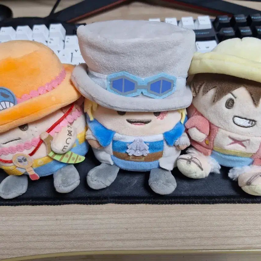 [BUNJANG] One Piece Ace Sabo Luffy Official Doll Bundle Set / 에이스 사보 루피 공식 인형