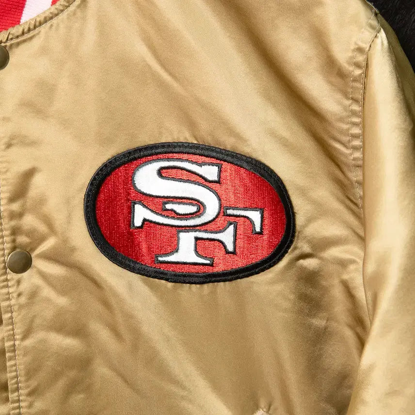 [BUNJANG] [105] 90s 스타터 USA 메이드 샌프란시스코 49ers 사틴 점퍼 / [105] 90s 스타터 USA 메이드 샌프란시스코 49ers 사틴 점퍼