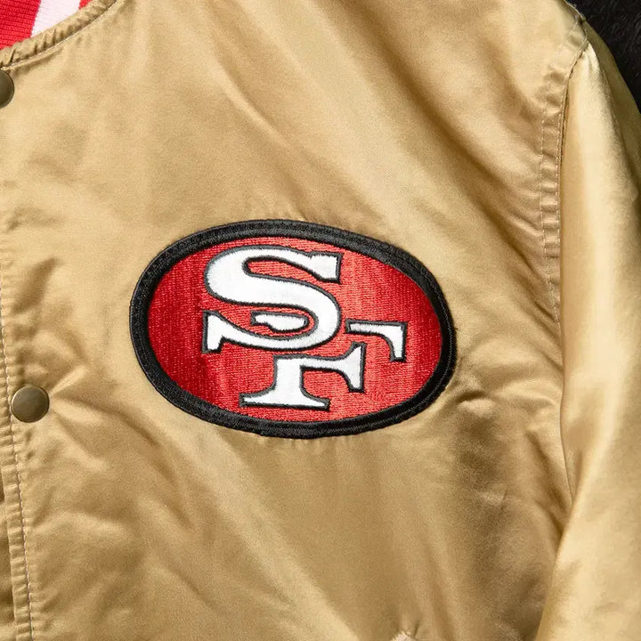 [BUNJANG] [105] 90s 스타터 USA 메이드 샌프란시스코 49ers 사틴 점퍼 / [105] 90s 스타터 USA 메이드 샌프란시스코 49ers 사틴 점퍼