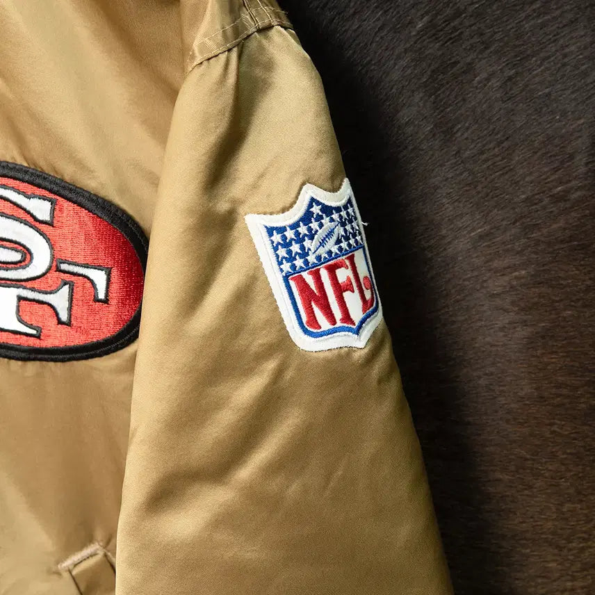 [BUNJANG] [105] 90s 스타터 USA 메이드 샌프란시스코 49ers 사틴 점퍼 / [105] 90s 스타터 USA 메이드 샌프란시스코 49ers 사틴 점퍼