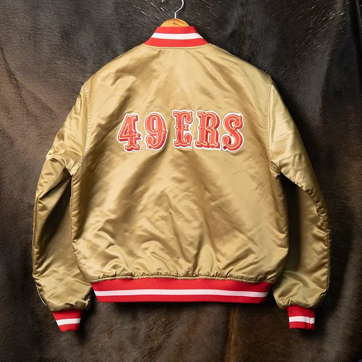 [BUNJANG] [105] 90s 스타터 USA 메이드 샌프란시스코 49ers 사틴 점퍼 / [105] 90s 스타터 USA 메이드 샌프란시스코 49ers 사틴 점퍼