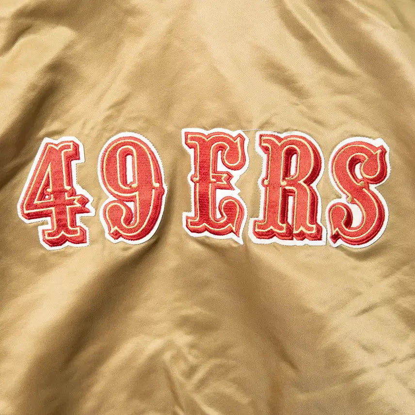 [BUNJANG] [105] 90s 스타터 USA 메이드 샌프란시스코 49ers 사틴 점퍼 / [105] 90s 스타터 USA 메이드 샌프란시스코 49ers 사틴 점퍼