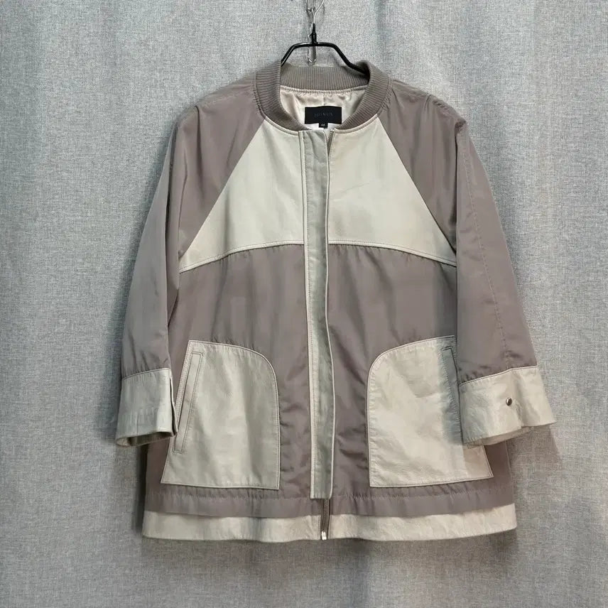 [BUNJANG] Joinus Lambskin Leather Bomber Jacket / [66] JOINUS 조이너스 양가죽 레더 봄버 자켓