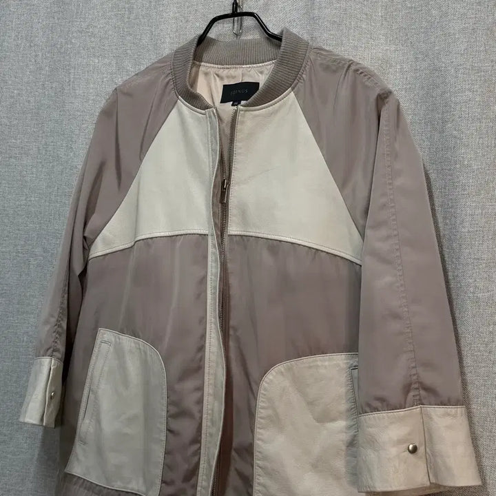 [BUNJANG] Joinus Lambskin Leather Bomber Jacket / [66] JOINUS 조이너스 양가죽 레더 봄버 자켓