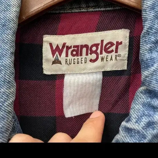 [BUNJANG] Wrangler Denim Jacket Vintage / 랭글러 데님 청자켓 90s 빈티지