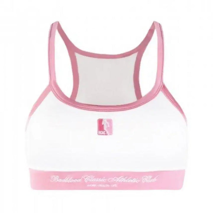[BUNJANG] Badblood Classic Logo Sports Bra Pink / 배드블러드 클래식 로고 스포츠 브라 핑크