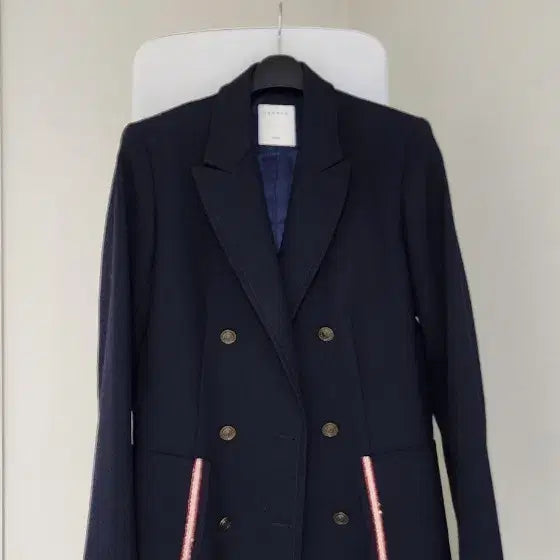 [BUNJANG] Sandro Paris Double Jacket Navy Size 36 / 산드로 PARIS 더블 자켓 (36) 55