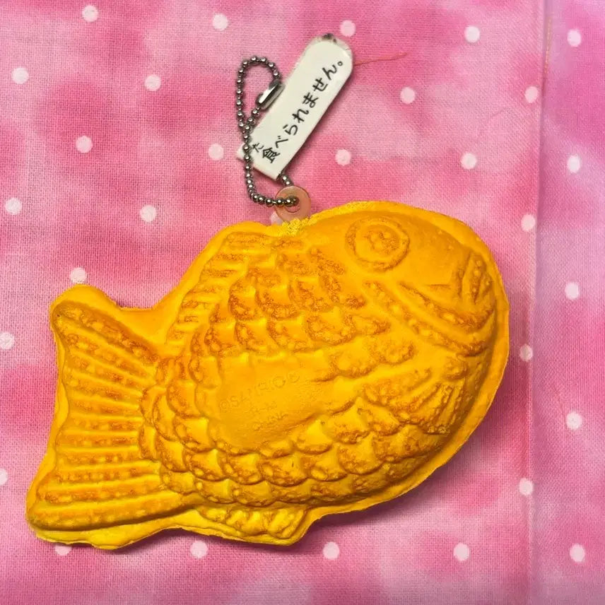 [BUNJANG] Hello Kitty Bungeoppang Squishy Keyring / 키티 붕어빵 스퀴시 키링
