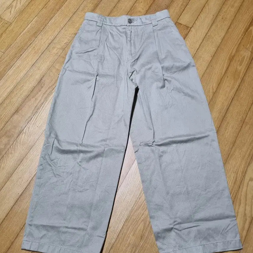 [BUNJANG] Musinsa Standard Curved Wide Chino Pants Beige 31 / 무신사스탠다드 커브드 와이드 치노 팬츠 베이지 31