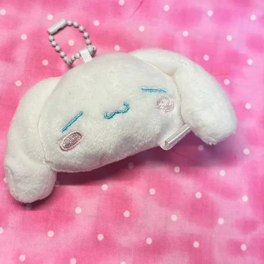 [BUNJANG] Cinnamoroll Plush Keychain Doll / 시나모롤 인형 키링 봉제인형