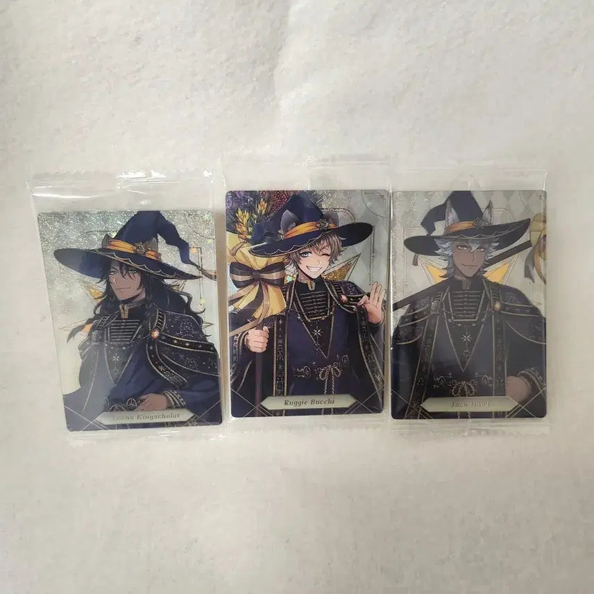 [BUNJANG] Twisted-Wonderland Bloom Birthday Wafers Card Savannahclaw Leona, Ruggie, Jack Bundle Set / 트위스테 블룸 버스데이 웨하스 카드 사바나클로 레오나 라기 잭 일괄