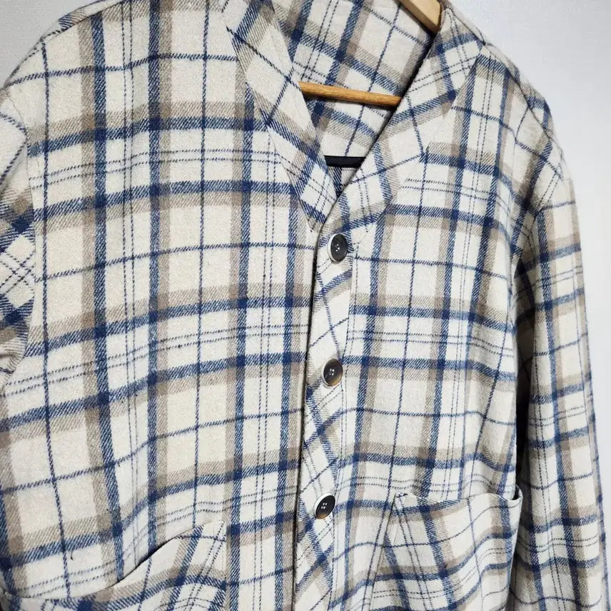 [SOLD OUT] 오버핏 체크 가디건 자켓 새상품