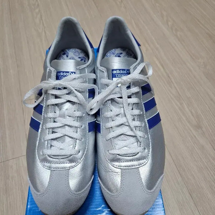 [BUNJANG] Adidas Country OG Silver Sneakers / 아디다스 컨트리 og 실버 275