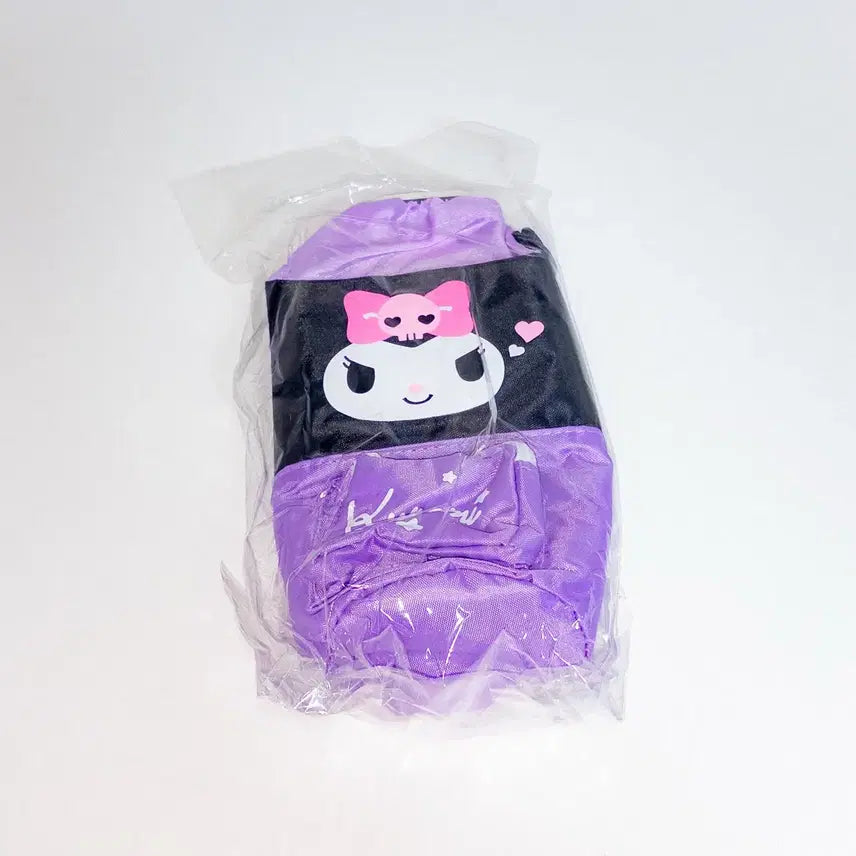 [BUNJANG] Sanrio Kuromi Water Bottle Tumbler Bag / 산리오 쿠로미 물병 텀블러 가방 파우치