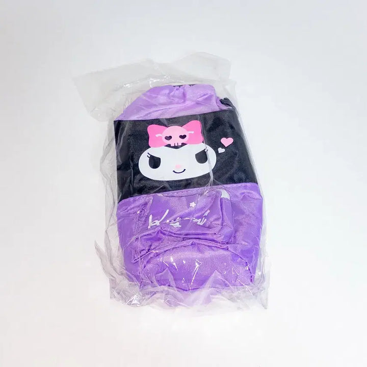 [BUNJANG] Sanrio Kuromi Water Bottle Tumbler Bag / 산리오 쿠로미 물병 텀블러 가방 파우치