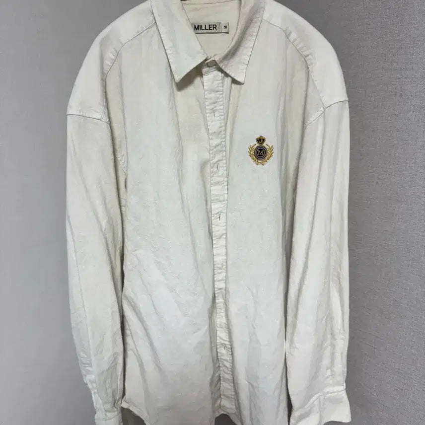 [BUNJANG] MILLER M Long Sleeve Shirt / MILLER 엠사이즈 긴팔 셔츠