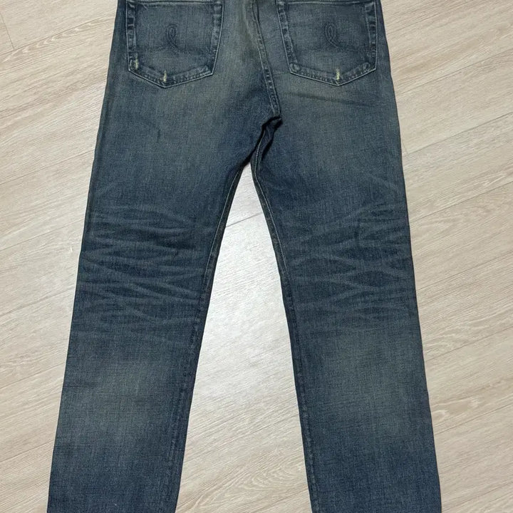 [BUNJANG] RRL Selvedge Denim Jeans / RRL 셔틀 우븐 셀비지 스트레이트 레그 데님 팬츠