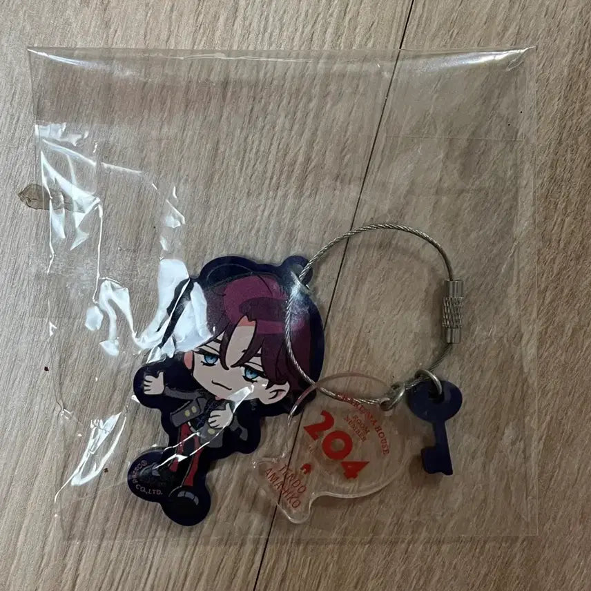 [BUNJANG] Charisma House Amachiko Tendo Keyring / 카리스마 하우스 텐도 아마히코 열쇠고리 룸넘버 키링