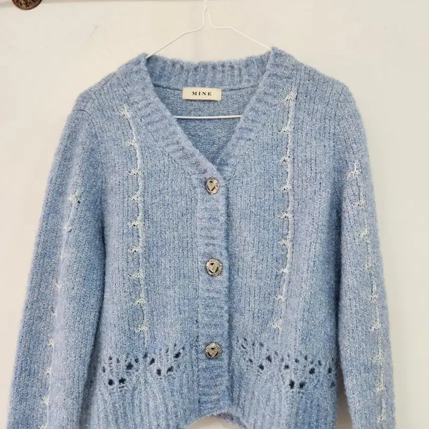 [BUNJANG] MINE Alpaca Blend Cardigan / 한섬 MINE 마인 22fw 알파카블렌드 가디건