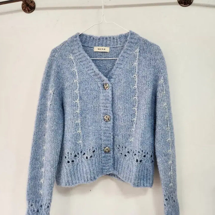 [BUNJANG] MINE Alpaca Blend Cardigan / 한섬 MINE 마인 22fw 알파카블렌드 가디건