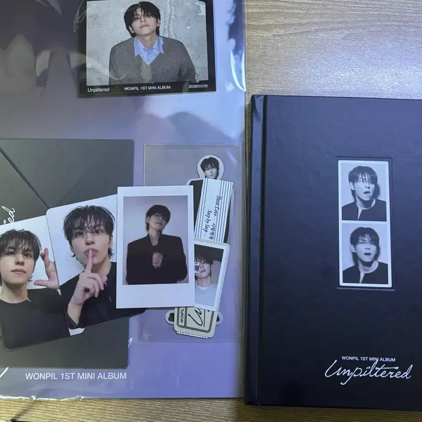 [BUNJANG] DAY6 Wonpil Unpiltered Album Full Set / 데이식스 원필 Unpiltered 앨범 풀세트