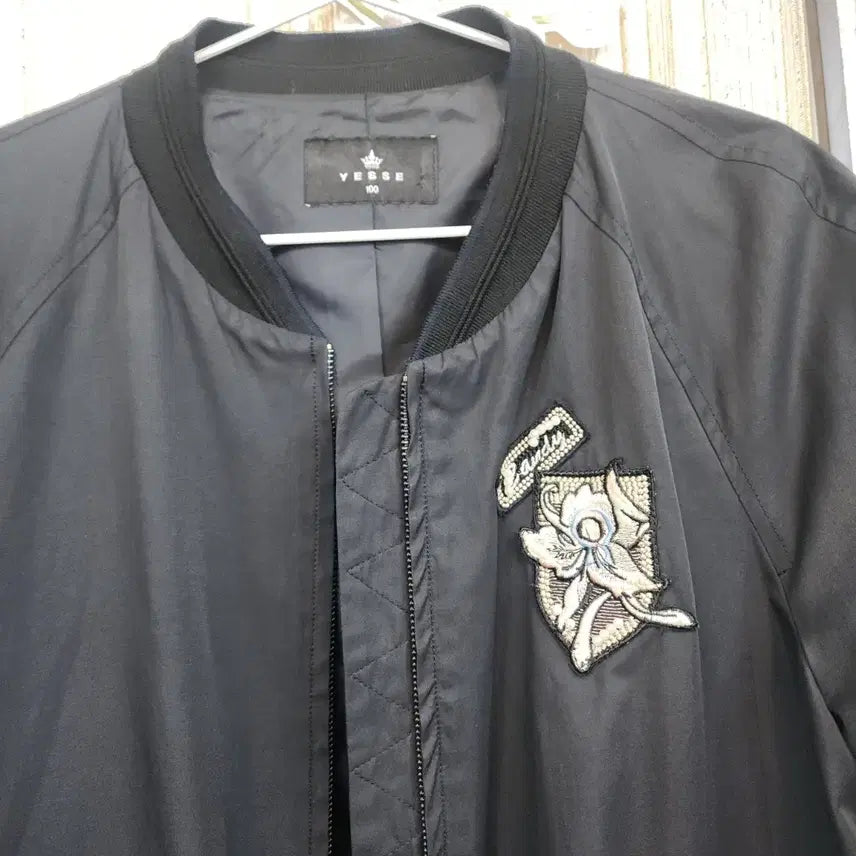 [SOLD OUT] YESSE 예츠블랙 롱 봄버 자켓 100사이즈 /택배가능