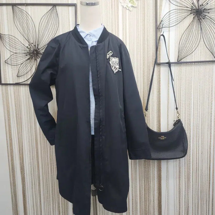 [SOLD OUT] YESSE 예츠블랙 롱 봄버 자켓 100사이즈 /택배가능