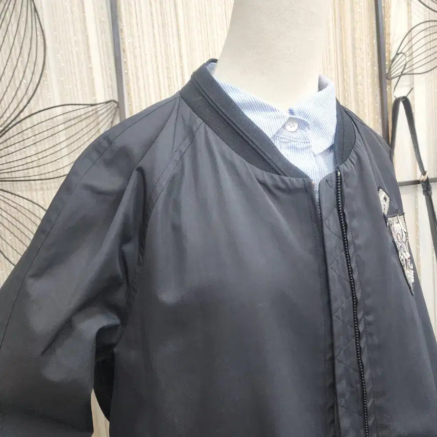 [SOLD OUT] YESSE 예츠블랙 롱 봄버 자켓 100사이즈 /택배가능
