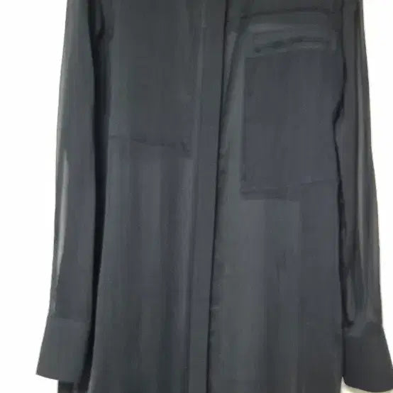 [BUNJANG] Time Silk 100% Long Shirt Jacket / 한섬 타임 실크100% 롱셔츠형 자켓 66