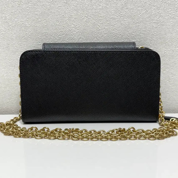 [BUNJANG] Prada Saffiano Chain Mini Crossbody Bag / (정품/A+)프라다 사피아노 체인 미니 크로스백