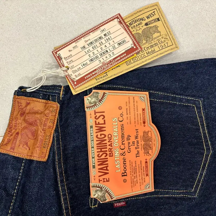 [SOLD OUT] 프리휠러스 601XX 1947 새상품(수선,소킹 X) 판매 _31x32