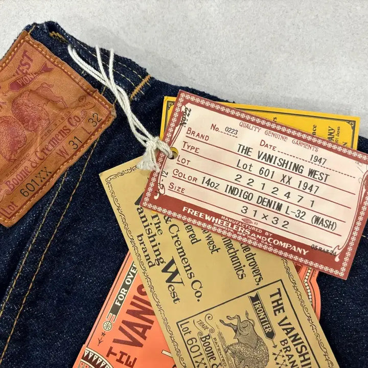 [SOLD OUT] 프리휠러스 601XX 1947 새상품(수선,소킹 X) 판매 _31x32