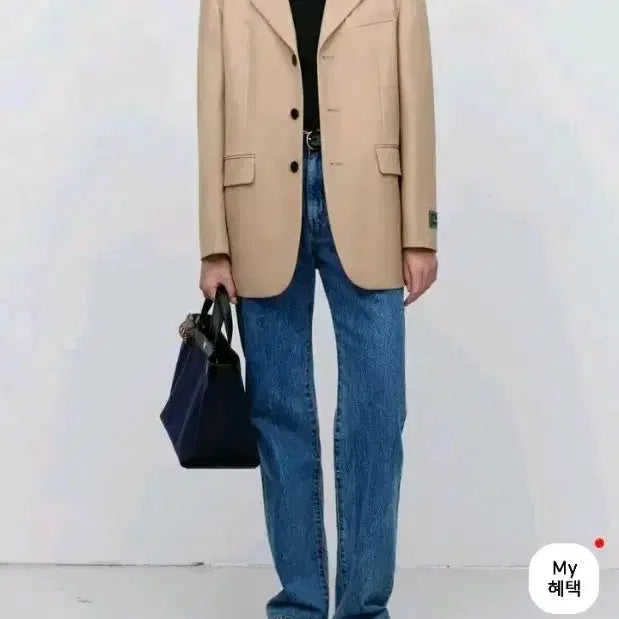 [BUNJANG] Dunst Blazer Camel Beige Jacket / 던스트 자켓 거의 새상품