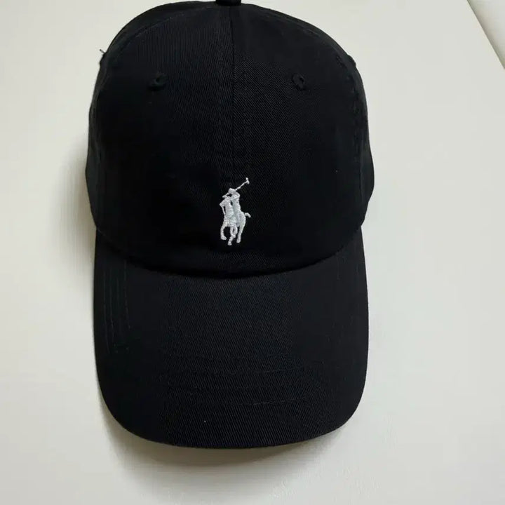[SOLD OUT] 폴로 랄프로렌 볼캡 모자 (블랙)(화이트포니자수)(새상품)
