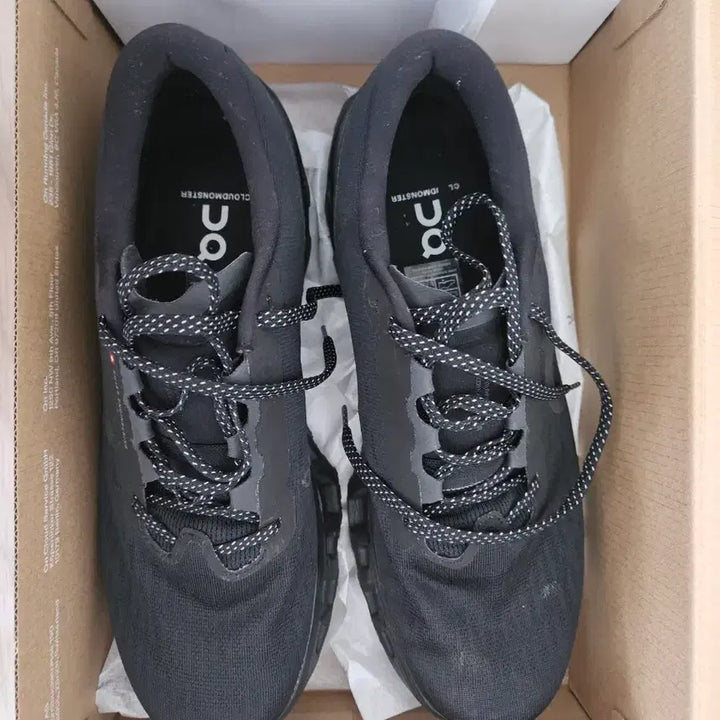 [BUNJANG] On Cloudmonster 3 Black Running Shoes (270mm) / 클라우드몬스터3 블랙 270