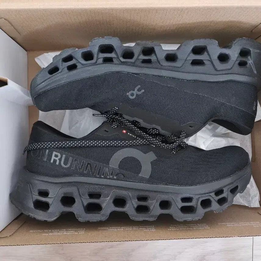 [BUNJANG] On Cloudmonster 3 Black Running Shoes (270mm) / 클라우드몬스터3 블랙 270