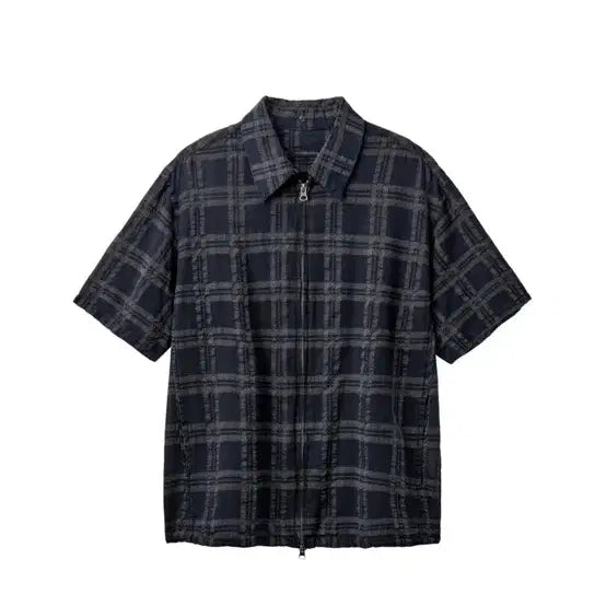 [BUNJANG] 해칭룸 Shirket Over Dyed Check 다크네이비 2사이즈 / 해칭룸 Shirket Over Dyed Check 다크네이비 2사이즈