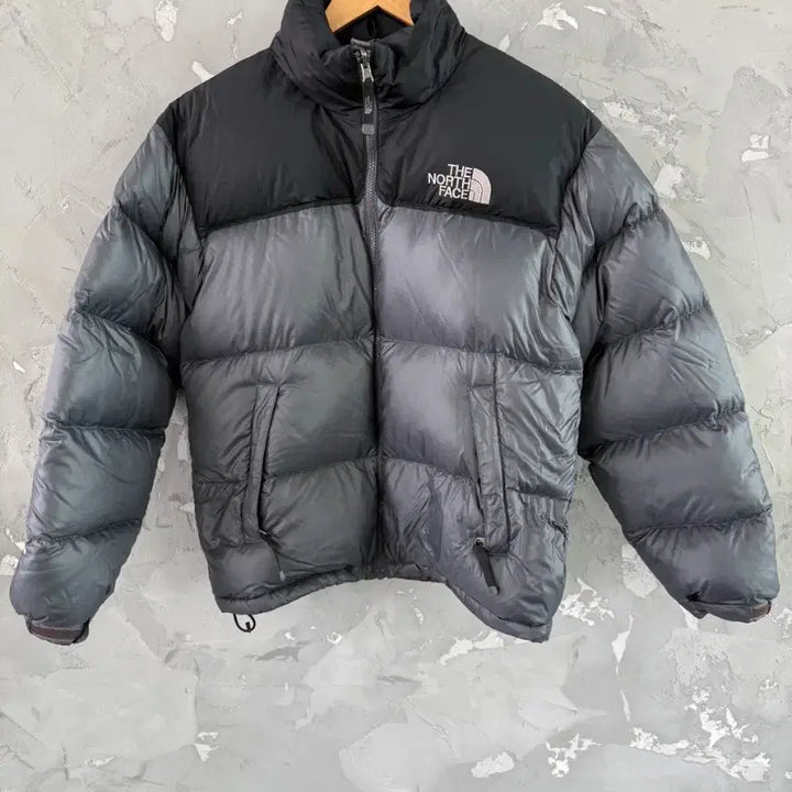 [BUNJANG] The North Face Nuptse Padded Jacket Gray/Black 95 Size / 노스페이스 눕시 패딩 그레이/블랙 95size